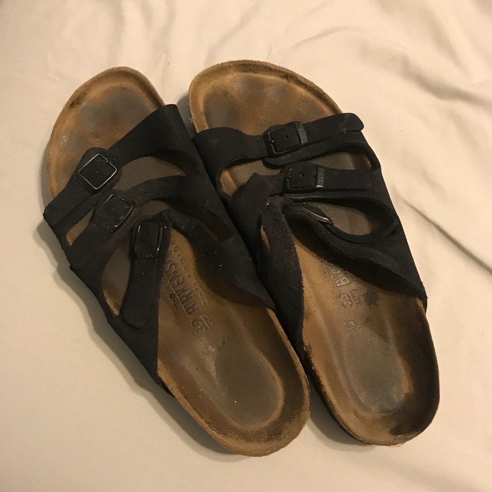 Black Birkenstocks